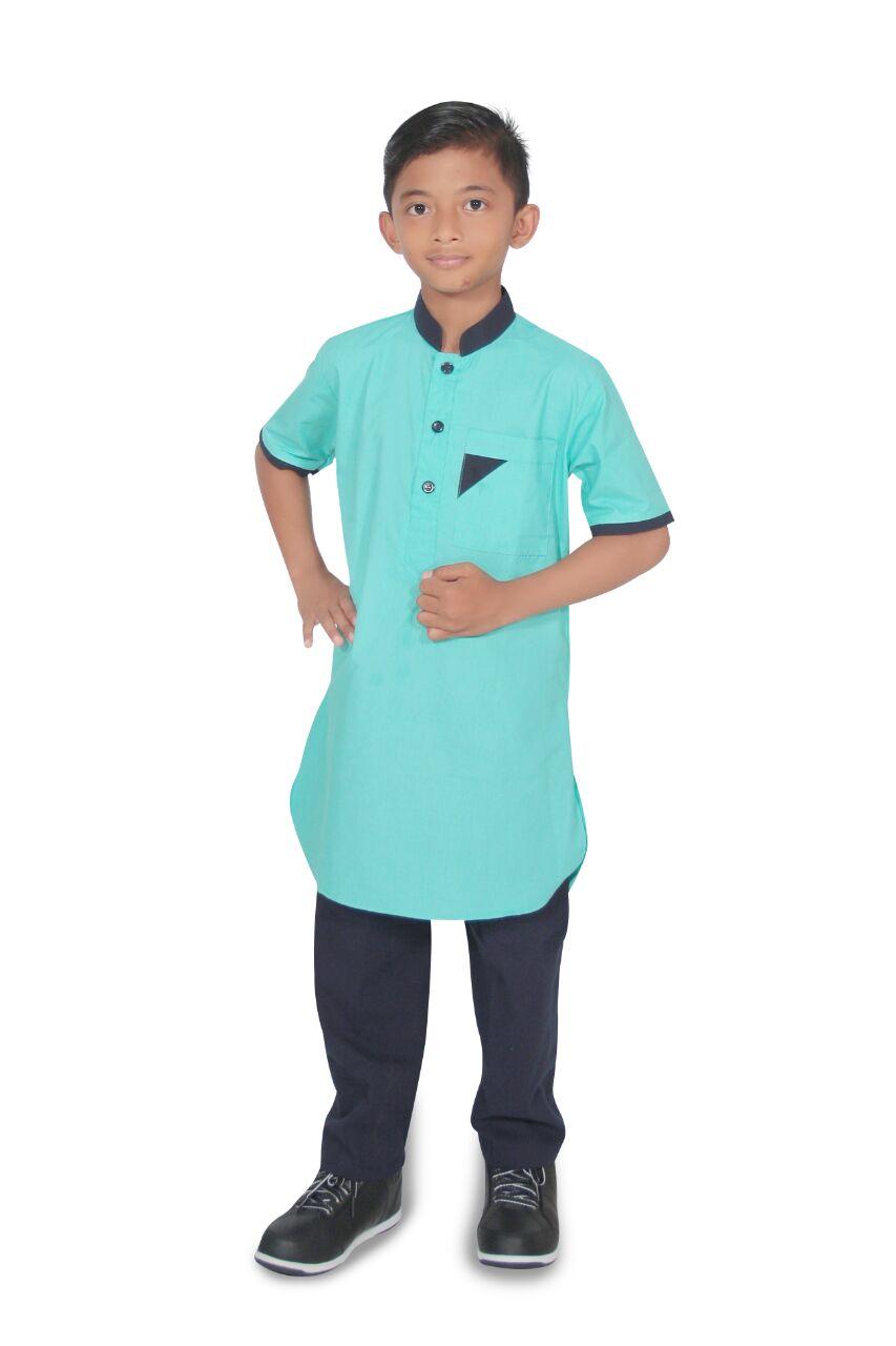 Elghan Setelan baju koko Anak pria lengan pendek- umur 1-12 tahun-Kode E01-TOSCA