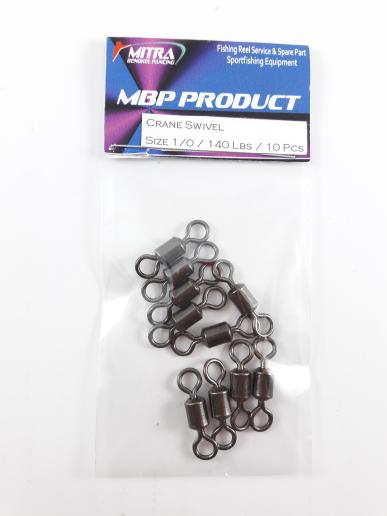 ORIGINAL!!! Crane Swivel Size 1/0 / 140 Lbs / 10 pcs - uY7PIS