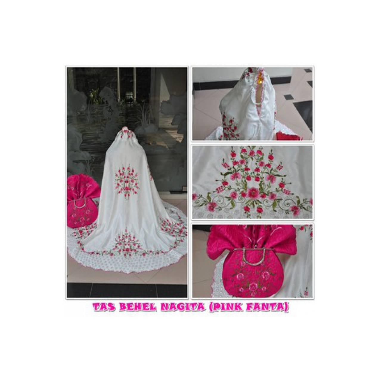 MUKENA TAS BEHEL NAGITA PINK FANTA