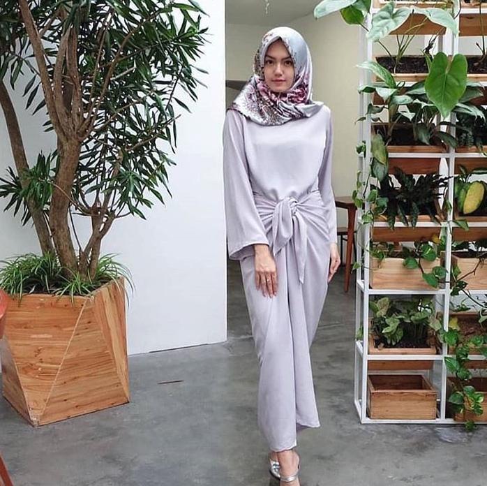 D.ONE.SHOP Kaftan Ikat Premium / Dres Hijab / Daily Kaftan / Utari Kaftan