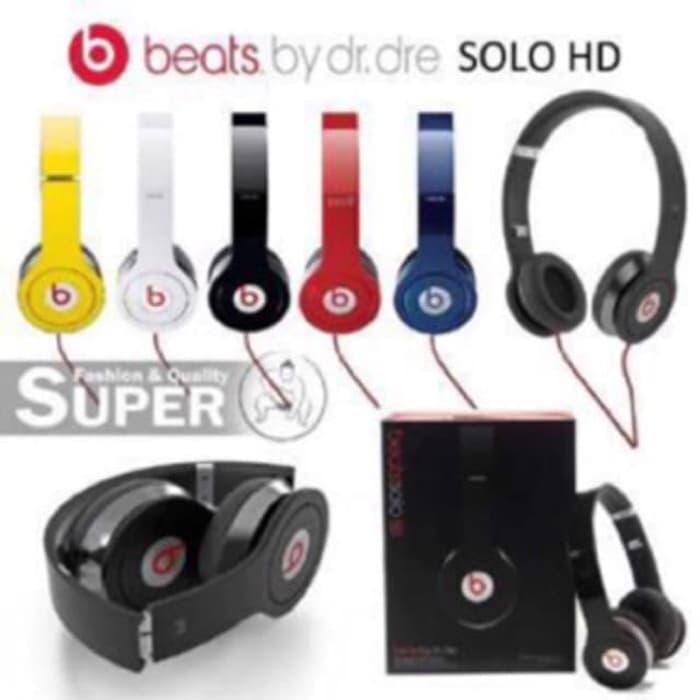 Hemat 10%!! Star Seller !!! Headset Bando Beats Solo Hd New - ready stock