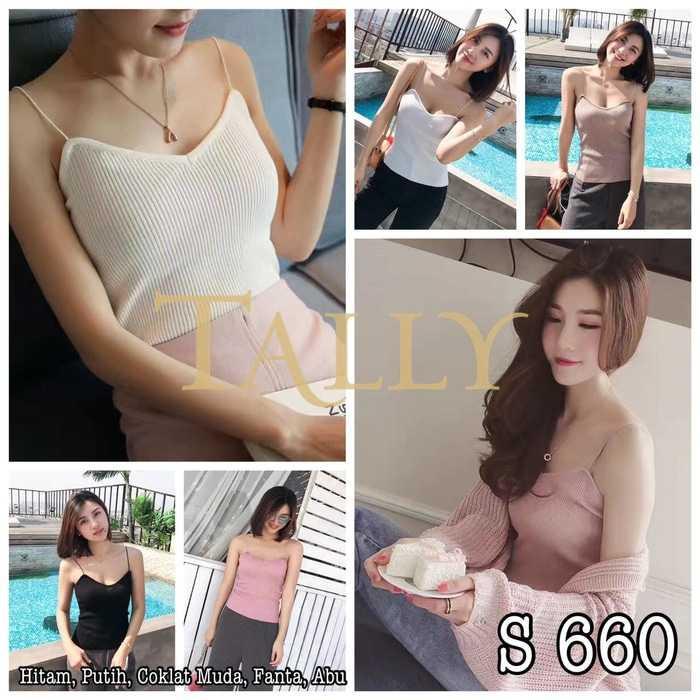 Original Singlet Tanktop Rajut Import TALLY 660 NEW ARRIVAL Termurah