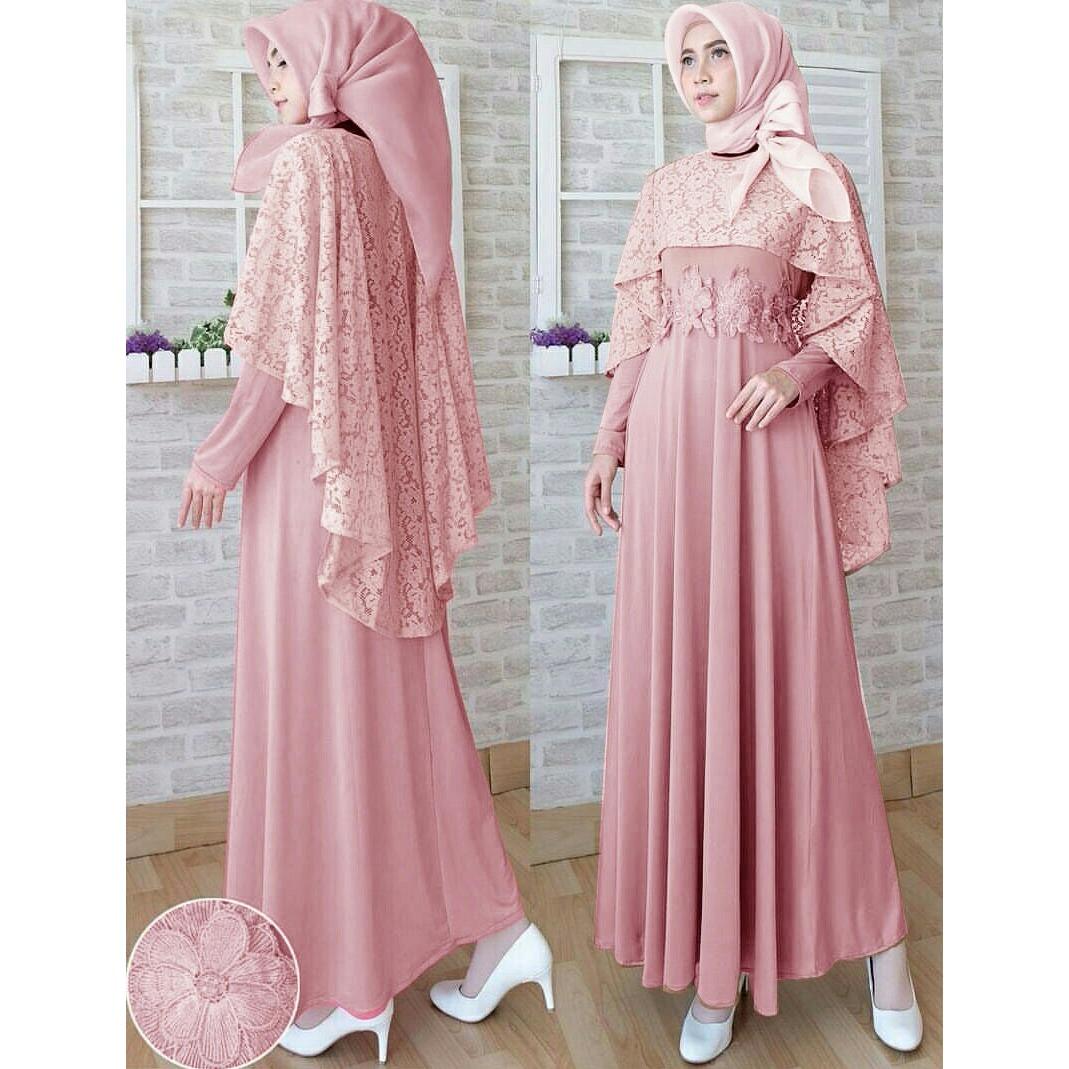 Liliana Baju Gamis Syari Terbaru Wanita