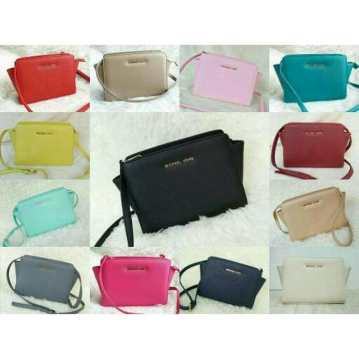 Tas MK Michael Kors Selma Messenger Mini Mess