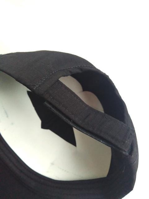 topi velcro polos hitam keren murah bandung bagus