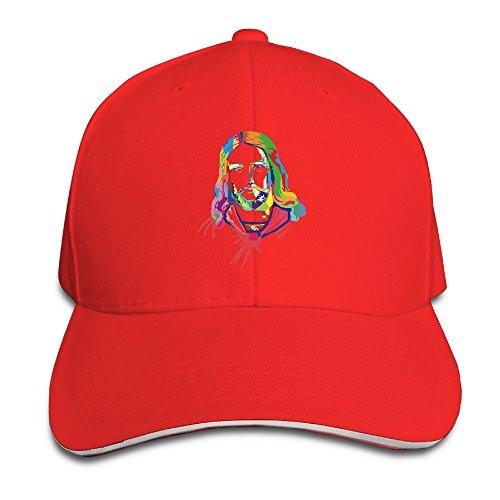 Colorful Christian Jesus Snapback Sandwich Baseball Unisex Cap Ash