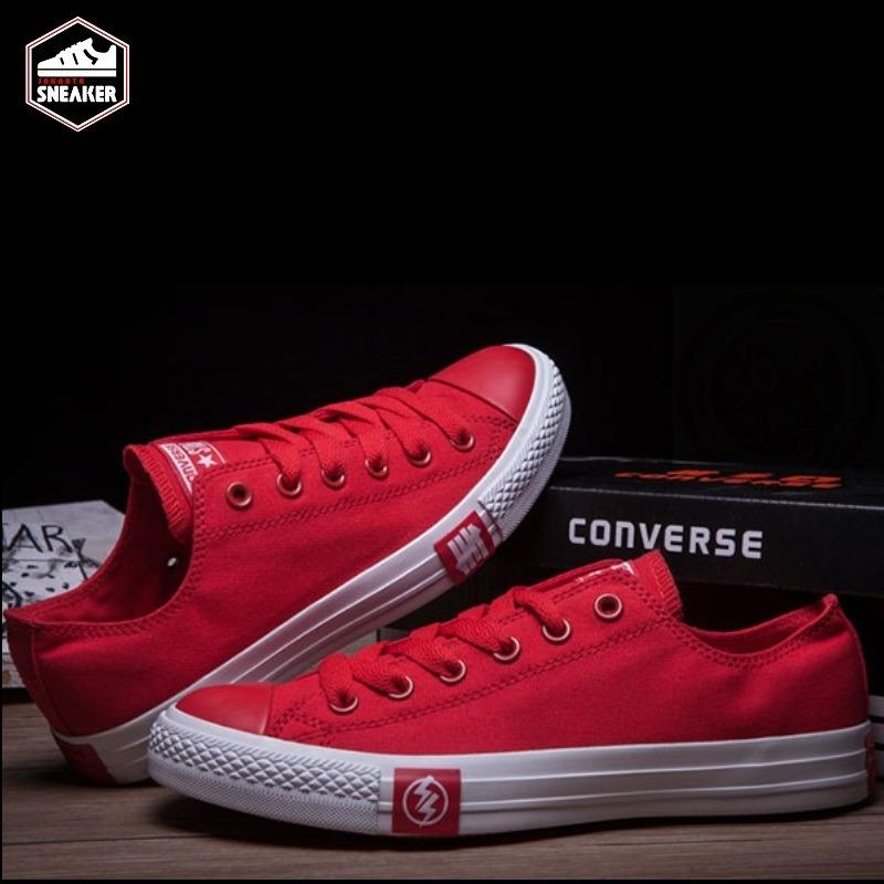 Jakarta Sneakers - Sepatu Convers X Flash Undefeated Low Cut Canvas Unisex