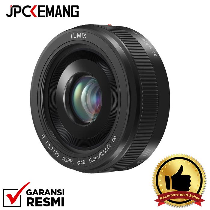 Panasonic 20mm F/1.7 II Lumix G ASPH (H-H020A) Black jpckemang GARANSI RESMI