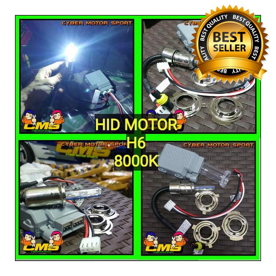HID motor. Lampu HID Xenon dysun. terang sekali di motor