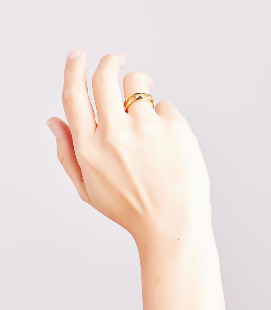 Sophie Paris - Cincin - Vaela Ring Gold 17 - R544G117