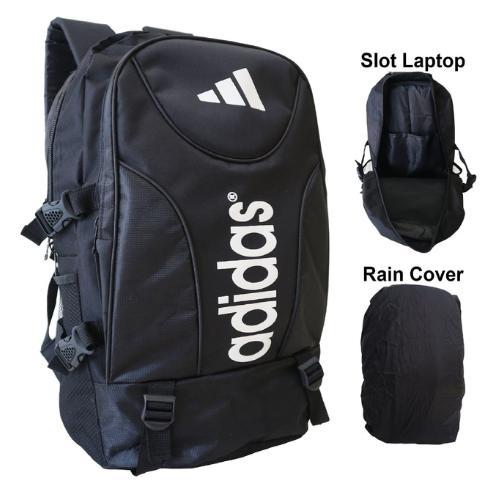 Jual Tas Ransel Punggung Adidas Sporty Sekolah Olahraga Cowok Cewek