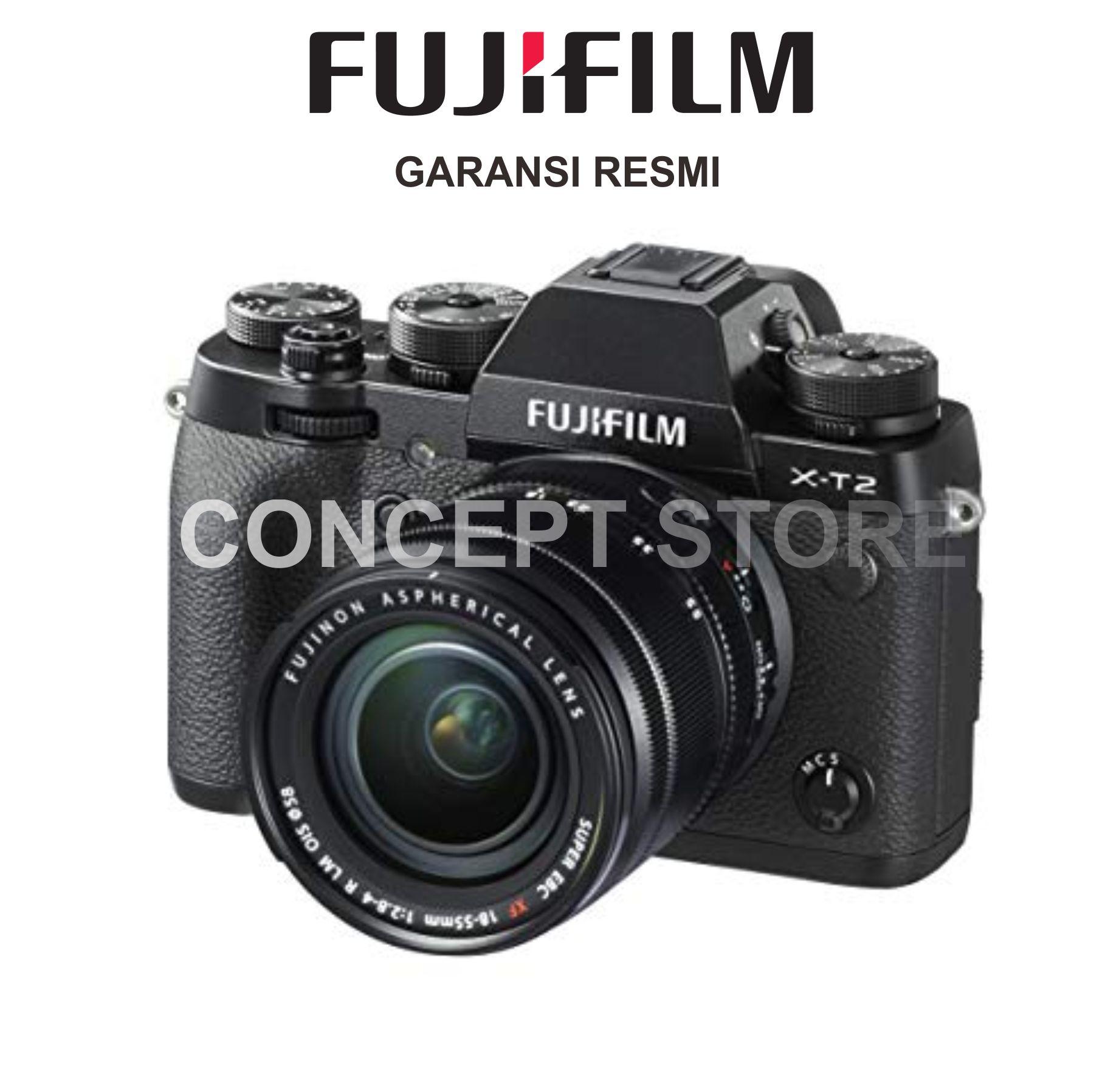 FUJIFILM X T2 18-55mm F2.8-4 R LM OIS . XT2 . XT 2 BLACK