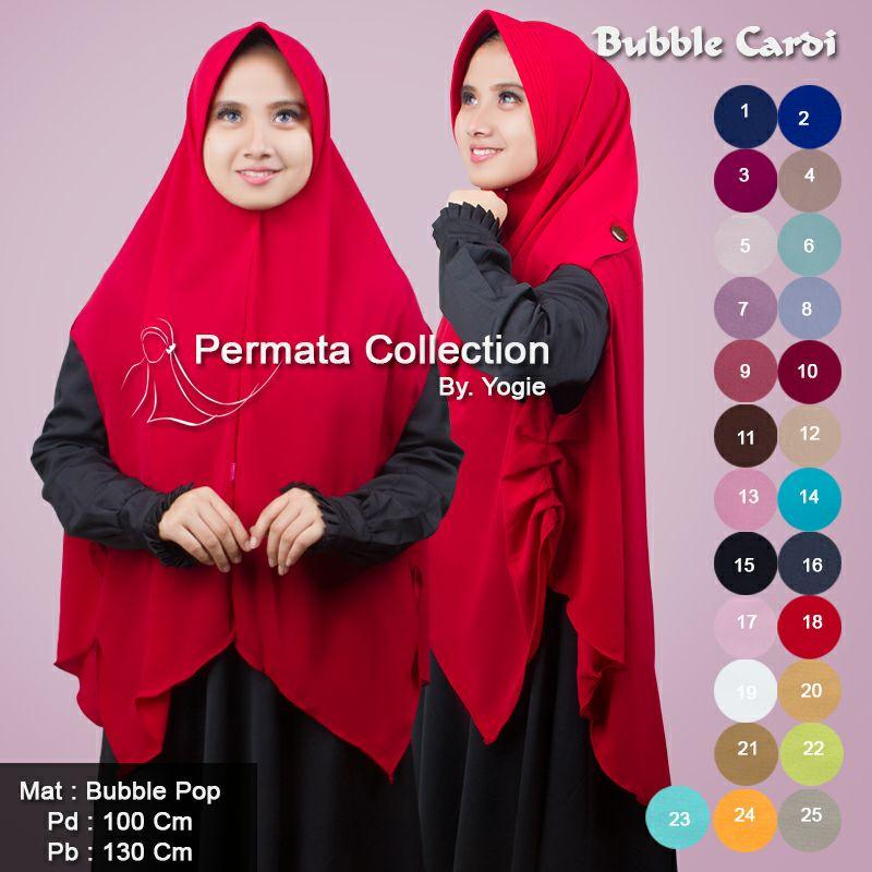 JILBAB INSTAN Syari Lubang Kanan Kiri Buble Cardi MURAH / KHIMAR SYARI /Hijab Terbaru dan Terlaris By Ixora