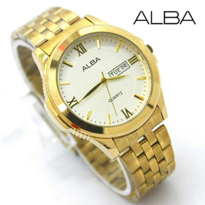 ALBA jam tangan pria *** Free baterai sonny 1 lembar