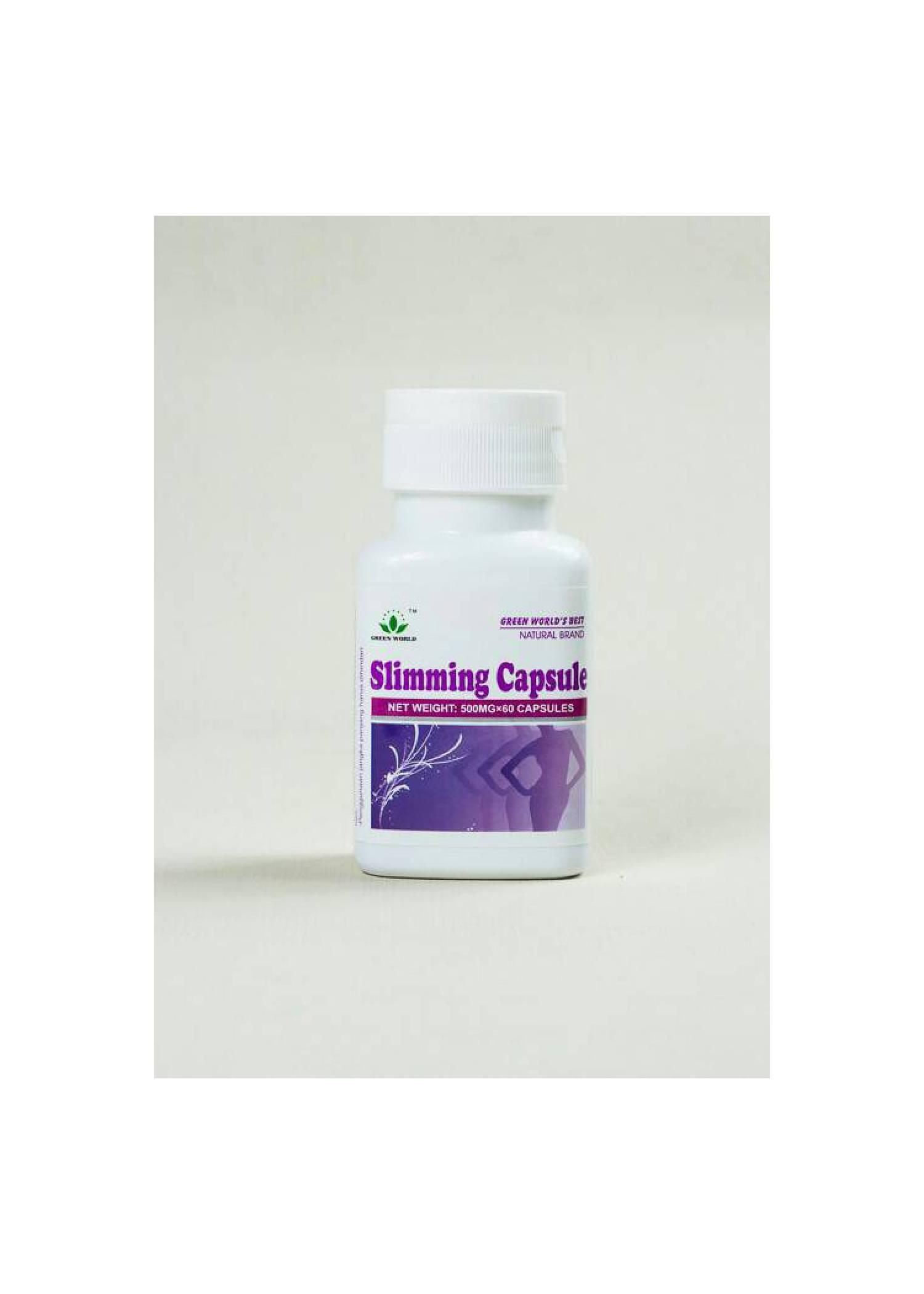 PAKET 3BOTOL SLIMMING CAPSULE GREEN WORLD ISI 60/OBAT PELANGSING