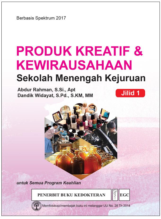 Produk Kreatif & Kewirausahaan Jilid 1 untuk SMK