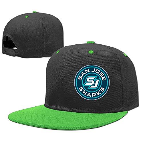 San Jose Sharks SJ Sharkie Roundel Logo Hockey Peter DeBoer Girls Rock Punk Caps Cool Trucker Hats