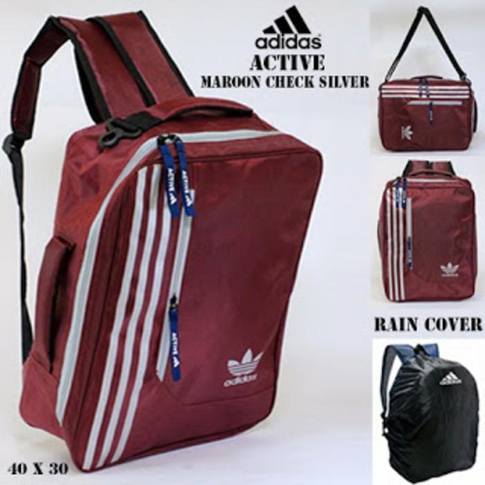 Jual Adidas Silver Backpack Terbaru 