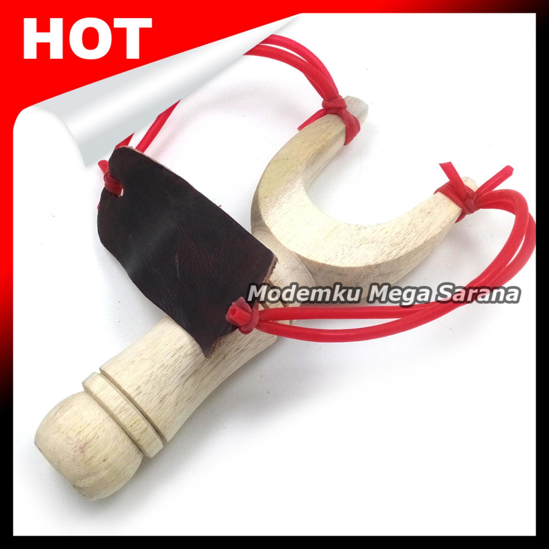 Mainan Tradisional Ketapel Kayu Polosan