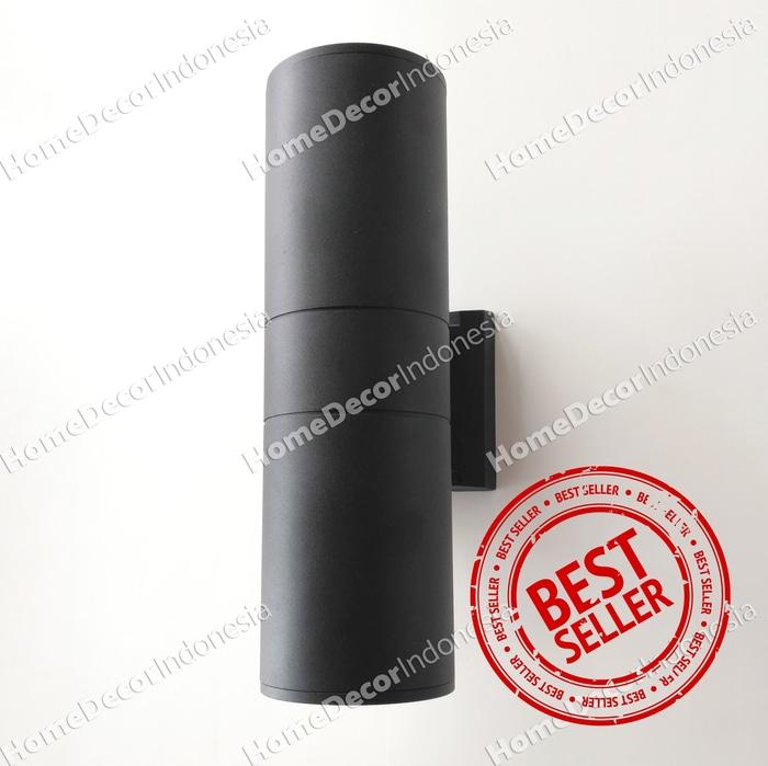 Lampu Taman Besi Tempel Dinding Outdoor Rumah Minimalis Bulat Anti Air