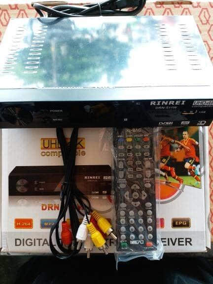 HARGA PROMO DVB Digital Reciever ( SET TOP BOX ) RINREI DRN-511W