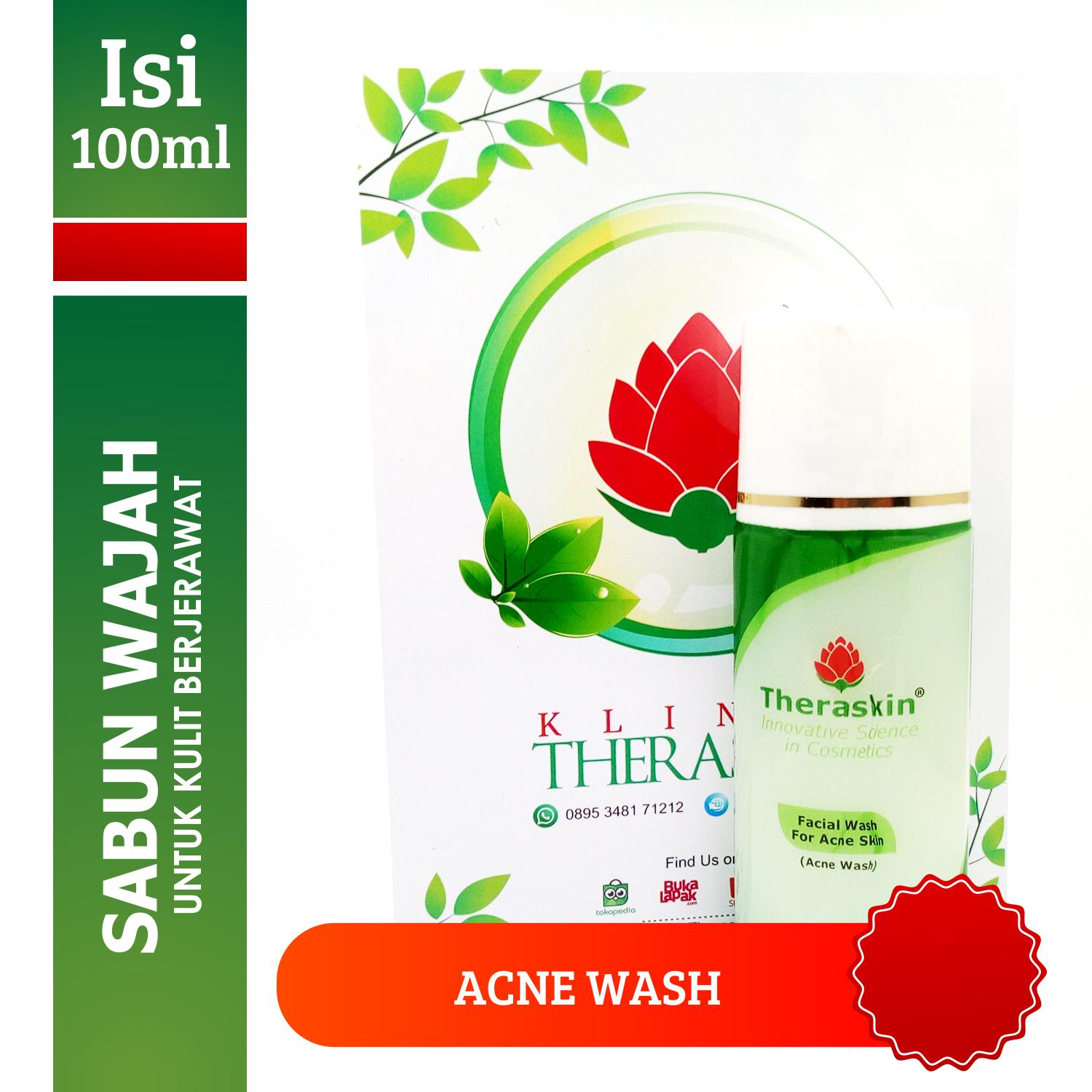 Theraskin Acne Wash / Theraskin Facial Wash For Acne Untuk Kulit Berjerawat 100ml