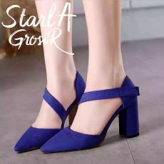 Starla Grosir - Sandal Wanita Chunky Heels DD - 04