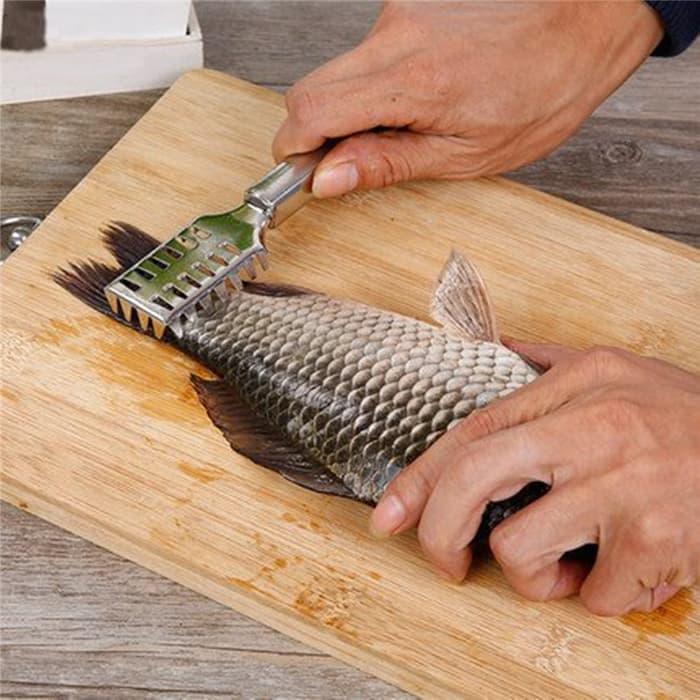 HARGA DISKON!!! Pembersih Sisik Ikan - Qh62FB