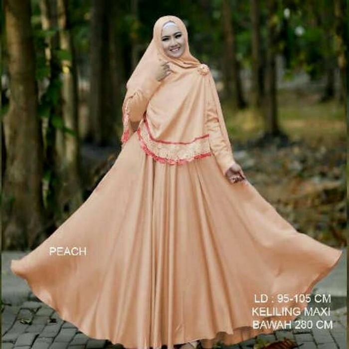 Tanah Abang Fashion terbaru termurah dan terlaris Gamis Muslim Marwah Aer