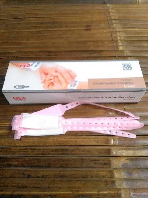 Promo gelang pasien id band dewasa Import High Quality