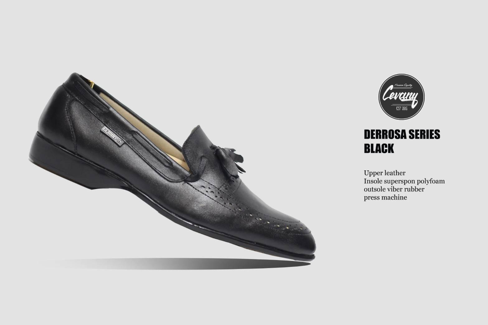 Sepatu Casual Pria Kulit Asli - Sepatu Santai Pria - Sepatu Branded Cevany - Sepatu Slip On pria