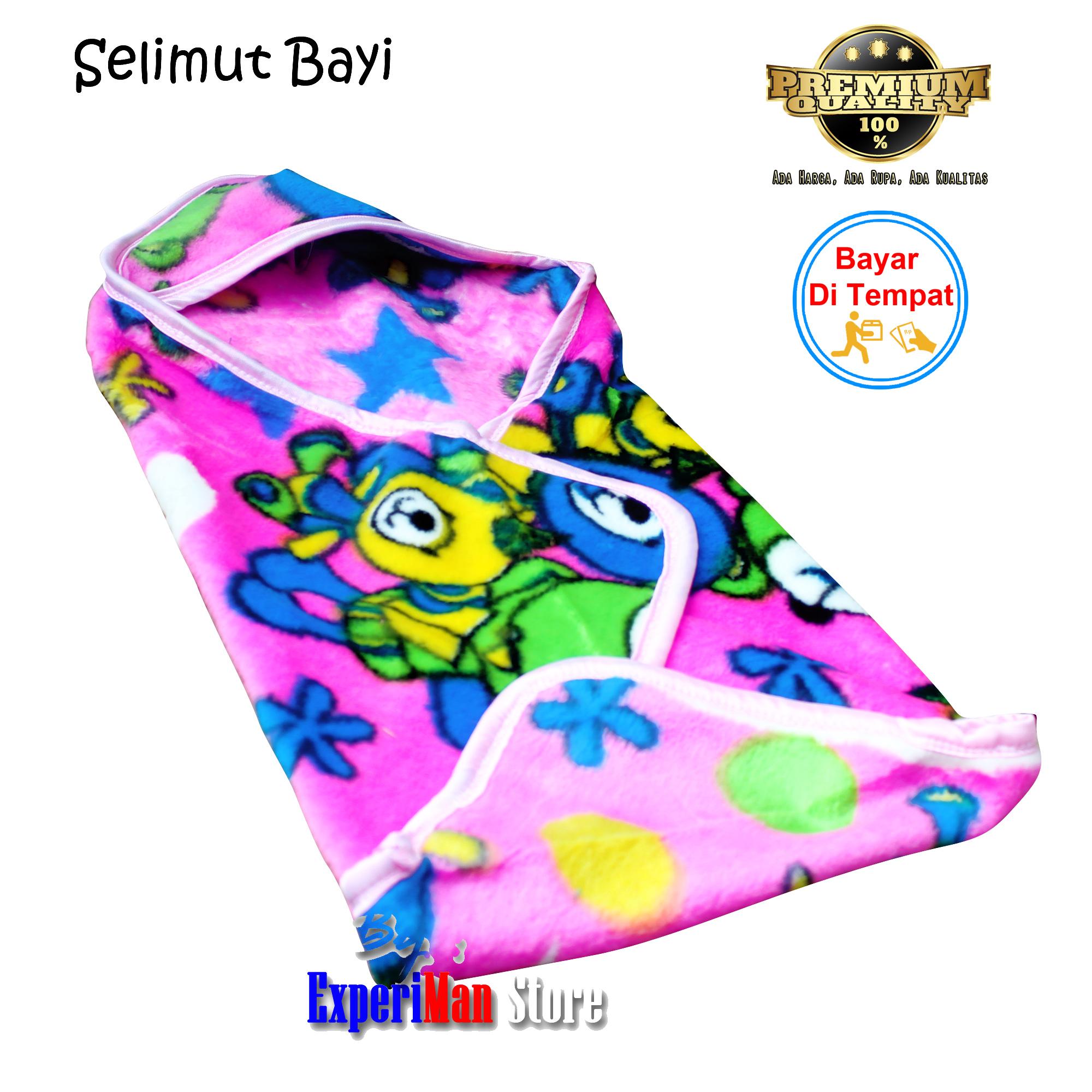 Selimut Bayi / Seimut Bulu Dendan Tutup Kepala Bahan Lembut