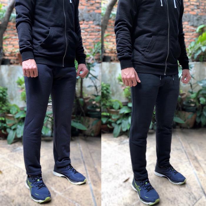 Celana Jogger Uniqlo Pile-Lined Sweatpants