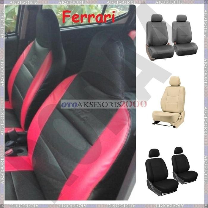Seat Cover / Sarung Jok Mobil Bahan Ferrari Karimun Wagon R