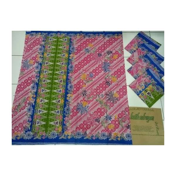 Kain Batik Encim Tumpal Pucuk Rebung Cap