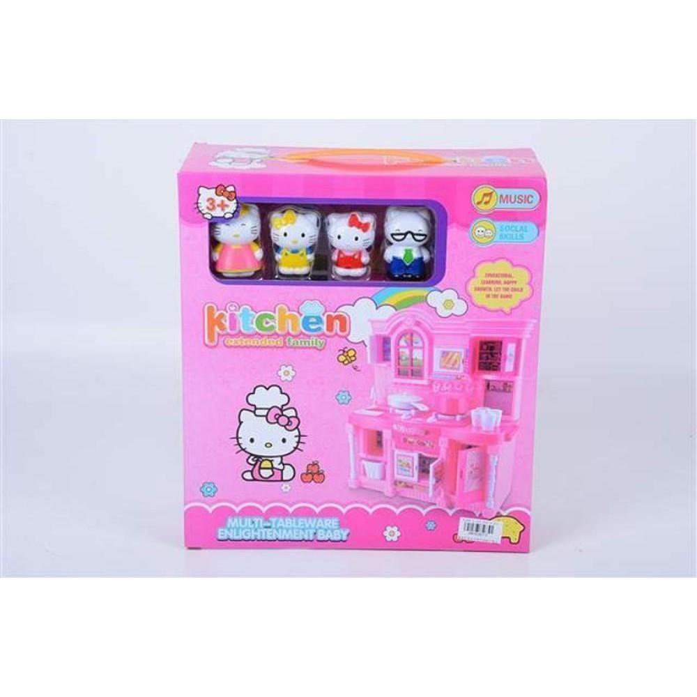 MAINAN ANAK KITCHEN SET EXTENDED FAMILY MULTI TABLEWARE Di Lapak CHILISHOP BATAM Erlingui