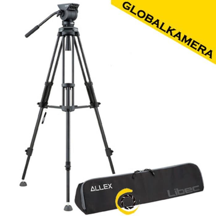 LIBEC ALEX + ALX H Video Head Tripod Professional
