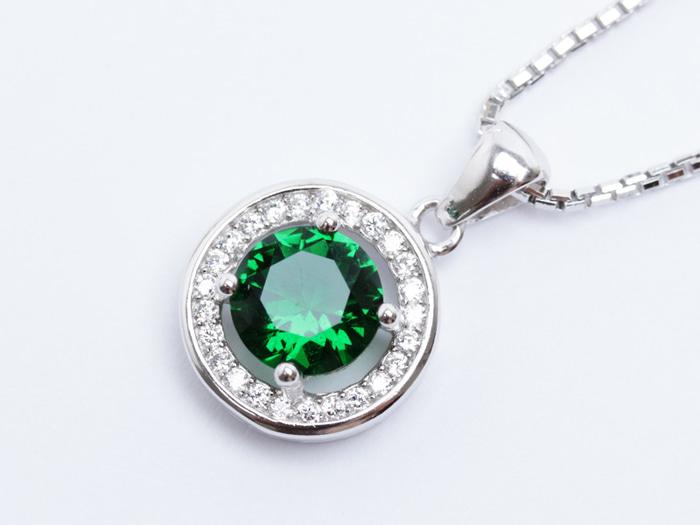 Kalung Perak EMAS PUTIH ASLI KOREA - WG 335 (Garansi 6 Bulan)