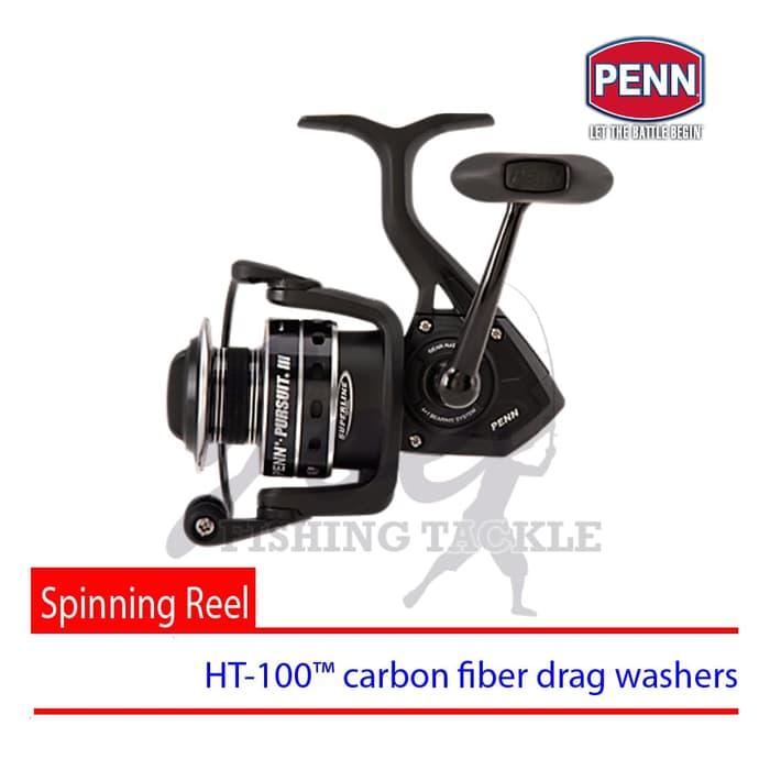 Obral Murah Penn Pursuit III 4000 Spinning Carbon Drag Reel Pancing Alat Mancing Harga Grosir