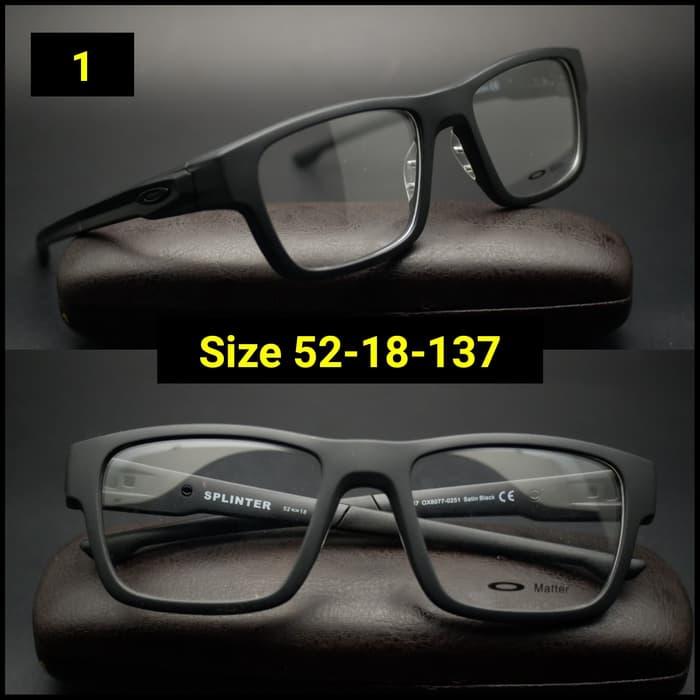 Harga Diskon!! Frame Kacamata Ox8077 Kacamata Oakley Splinter Hitam Kuning - ready stock