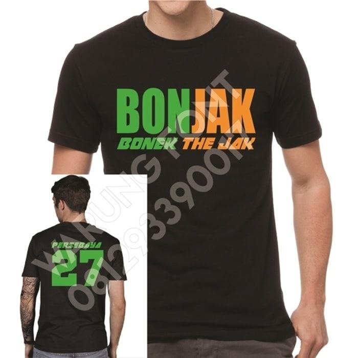 Kaos Baju Combed 30S Distro Bonjak Bonek The Jak Persebaya Persija - R1jfdb