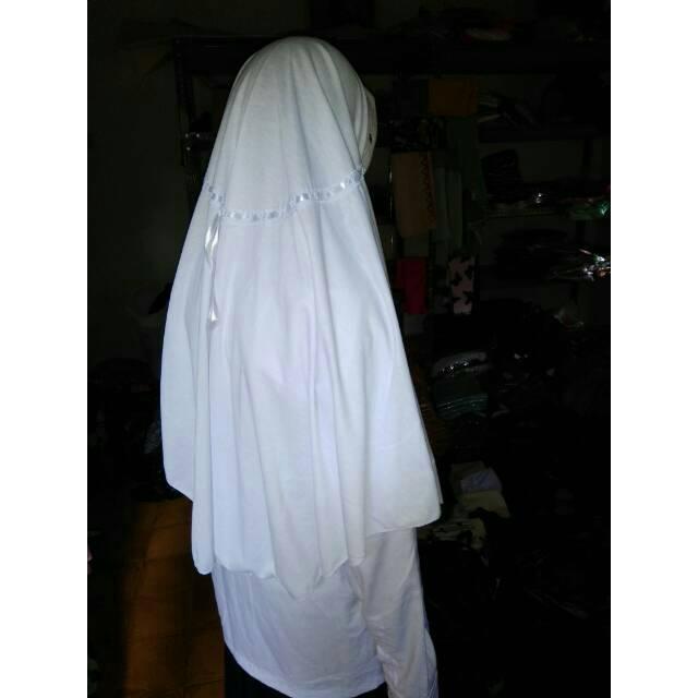 Khimar instan KAOS SERUT SEKOLAH L jilbab krudung bergo simple daily hijab syari sekolah (coksu)