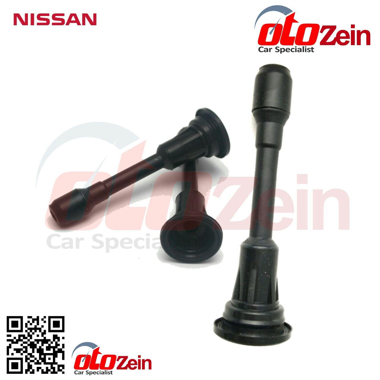 Selongsong Batang Koil Nissan - Protector Boots Karet - Ignition Coil Boot - Grand Livina - Latio - March - Juke - Serena - Evalia - Teana - X-Trail - Datsun Go Panca