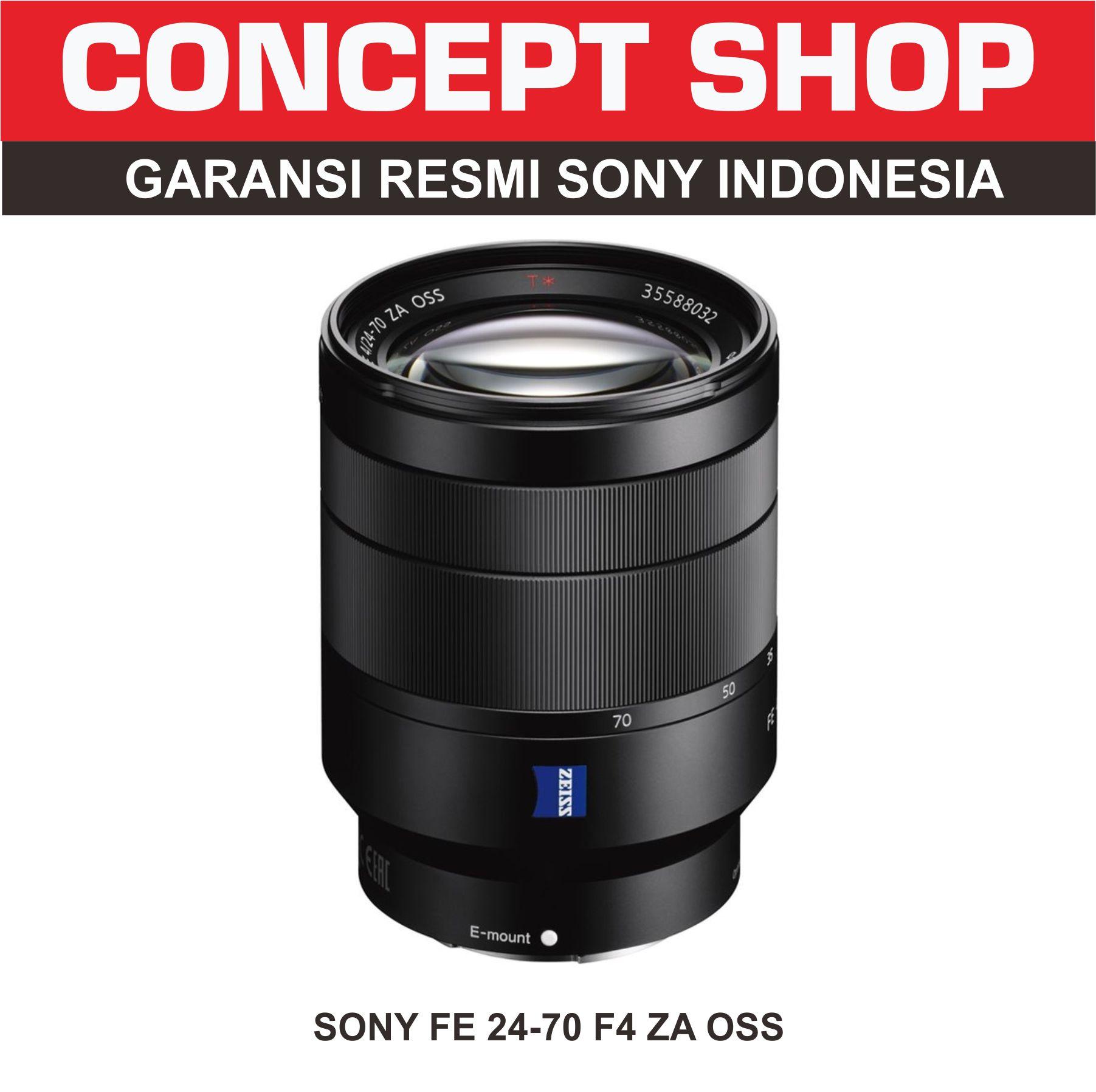 SONY SEL2470Z. FE 24-70MM F4 ZA OSS. SEL 24 70 RESMI