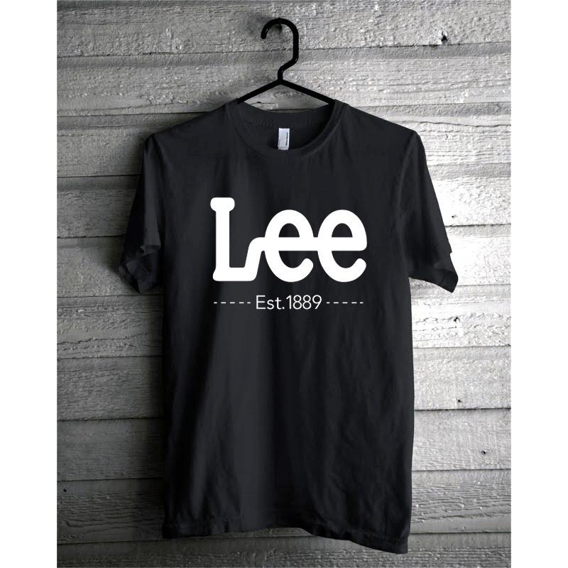 Sumber Plastik - KAOS DISTRO LEE JEANS DENIM LOGO TERBARU