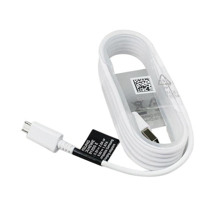 Kabel Data Samsung Galaxy J2 J3 J5 J7 J7 PRIME ORIGINAL - PUTIH