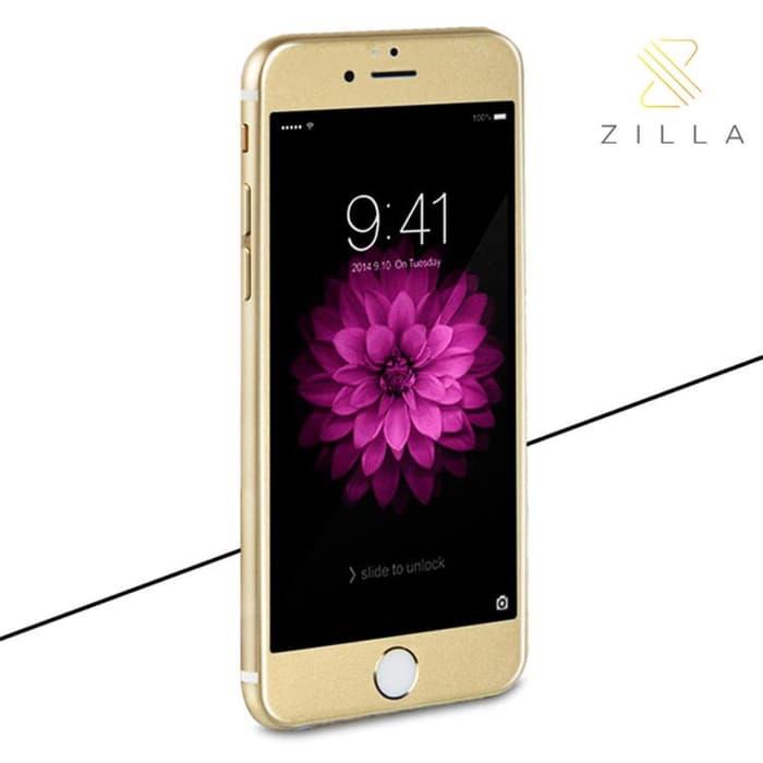 Promo Zilla 3D Carbon Fiber Tempered Glass Full Screen iPhone 6/6s Plus terlaris