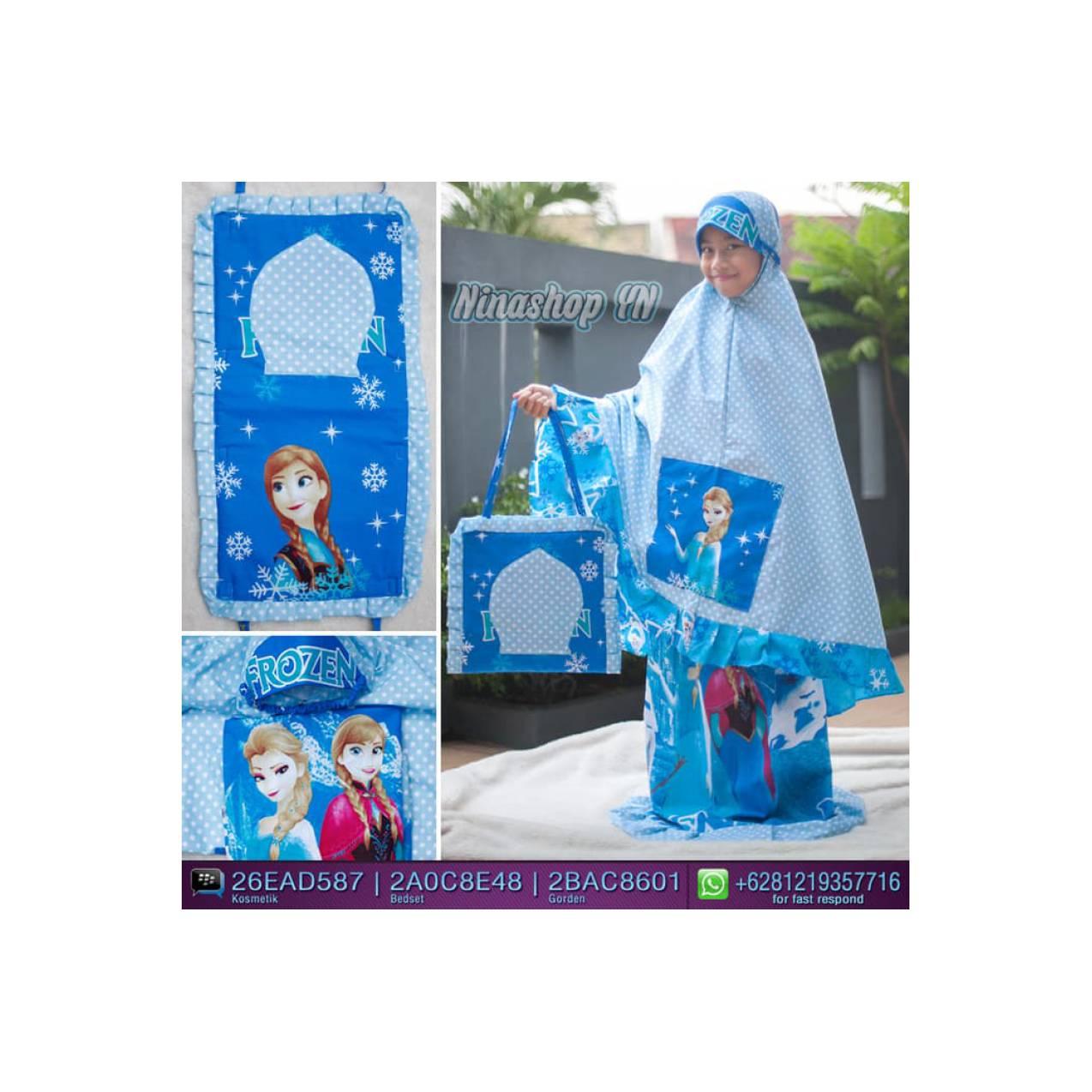 TERMURAH Jual Mukena anak motif Frozen Ice