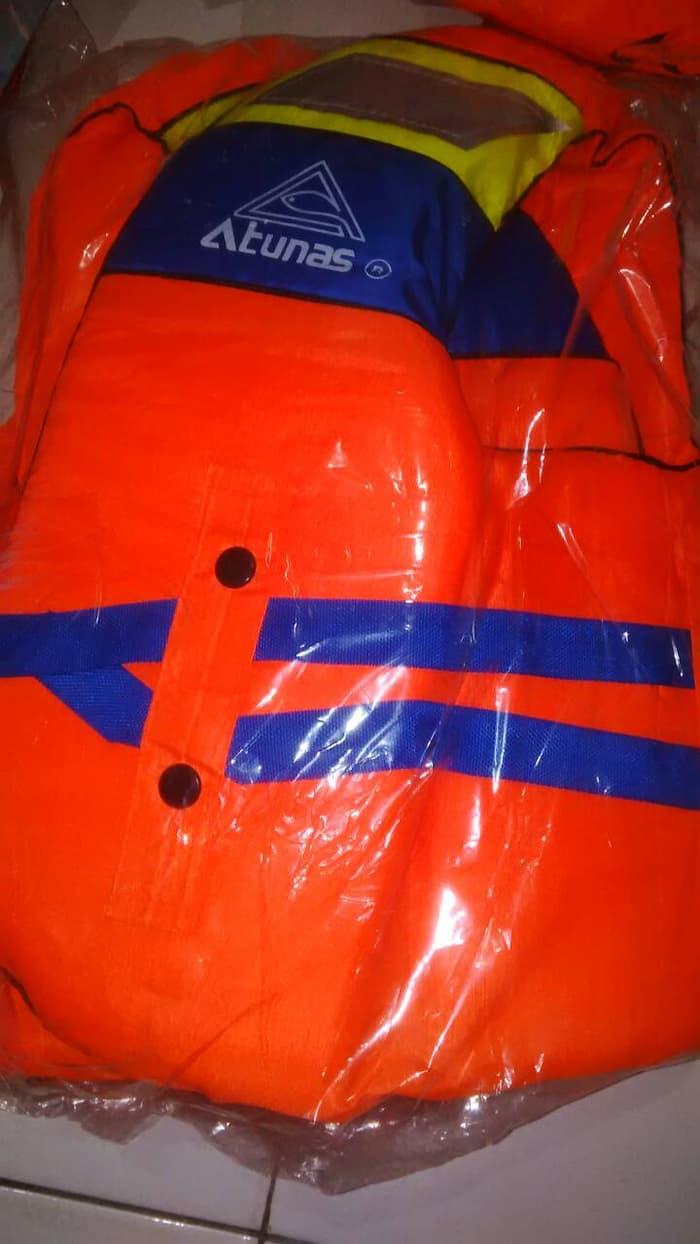 HOT SPESIAL!!! jaket pelampung ATUNAS uk. l cuma 1 kg ongkirnya boss - KdF0Km