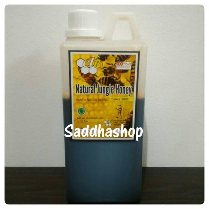 Madu Murni Hitam Pahit Hutan Jambi Halal 1kg Laris Manis